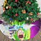 thumbnail image 3 of Falda para árbol de Navidad de Rick y Morty, suave y divertida, decoración navideña de granja con cuello para árbol de Navidad de 36", 3 of 4