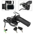 thumbnail image 3 of 36V 48V 60V Electric Scooter Throttle Grip with Key Lock Power Indicator, 3 of 6