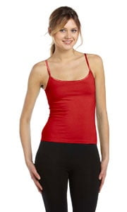 Bella NEW Ladies Size S-XL Cotton Spandex Spaghetti Strap Cami Shirt Womens 600 