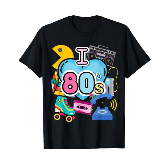 Nostalgic I Love the 80's Trip Down Memory Lane 80's Style T-Shirt