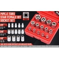 thumbnail image 2 of Juego de dados E de 14 piezas: juego de dados hembra premium, juego de dados estrella definitivo, juego de dados dinamométricos, juego de dados externos, 2 of 5
