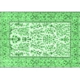 thumbnail image 1 of Ahgly Company Indoor Rectangle Persian Emerald Green Traditional Area Rugs, 6' x 9', 1 of 4