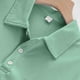 thumbnail image 4 of Blusa y camisa de manga larga con cuello vuelto para hombre, color liso, informal, con botones, cárdigan de media manga, con solapa y bolsillo, blusas de poliéster para hombre, 4 of 6