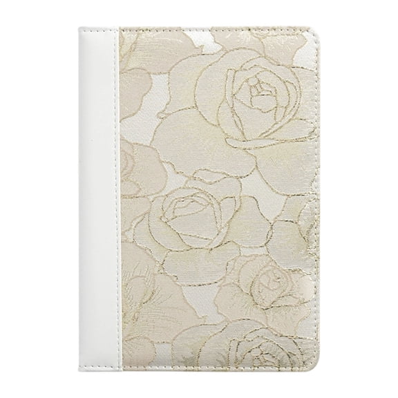 Friendly Fabric Journal A 5 Thread Stitched Binding Planner Notebook Retro Design With Lined Pages For Creative Writing