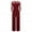 Red, variant on Mefallenssiah Women's Casual Lace Jumpsuit, Black, Size S