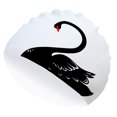 thumbnail image 1 of Gorro de natación de silicona para mujeres y hombres, gorro de natación de cisne, gorro de natación impermeable, 1 of 8