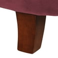 thumbnail image 4 of HomePop Tufted Round Ottoman with Storage, Red, 4 of 11
