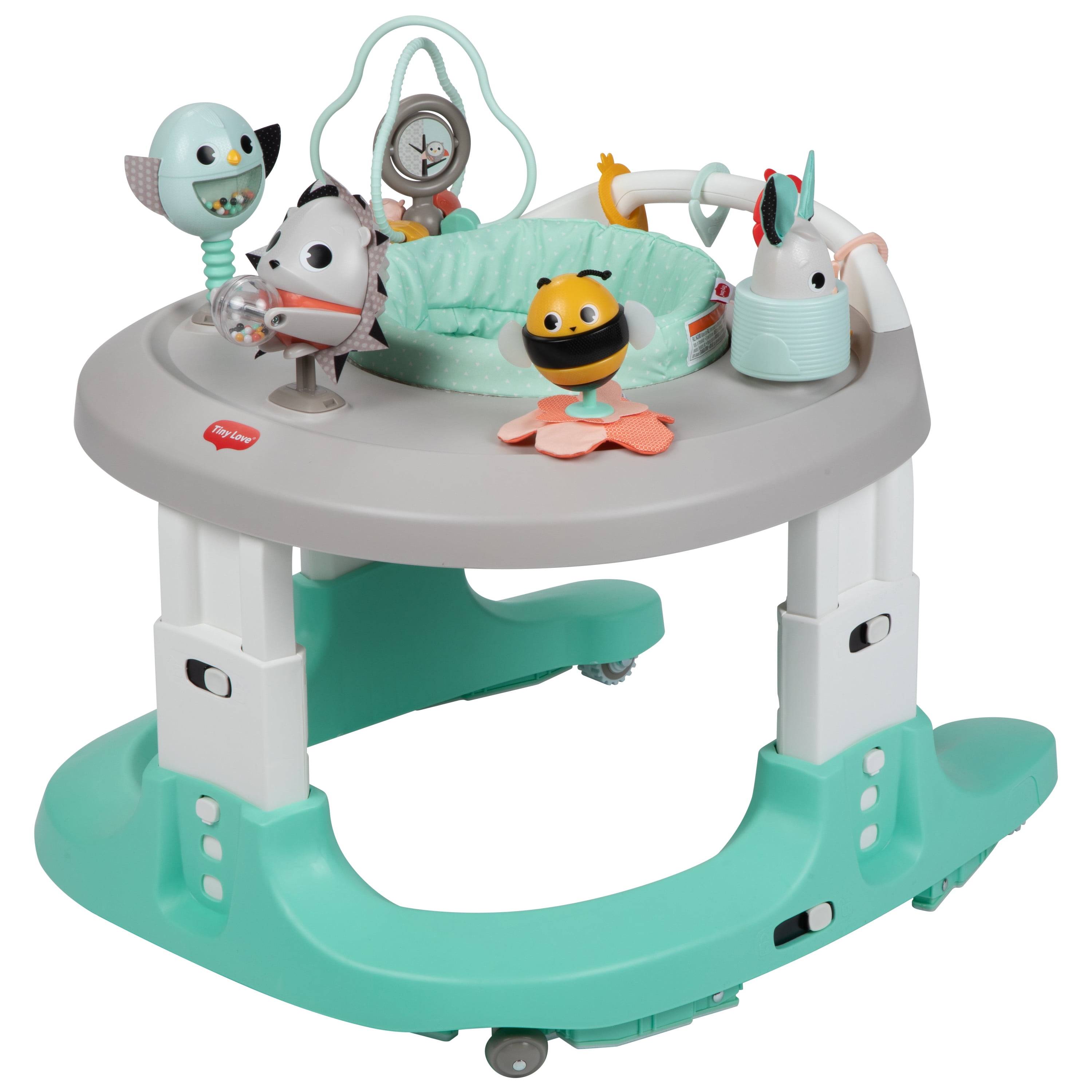 UNIH 2 in 1 Baby Learning Walker for Infant 6-18 Months Boys Girls, Sit to Stand  Baby Walker Toy for 1 Year old Baby with Musical Activity Center, A Crab-Shaped  Piano (Green) - Walmart.com