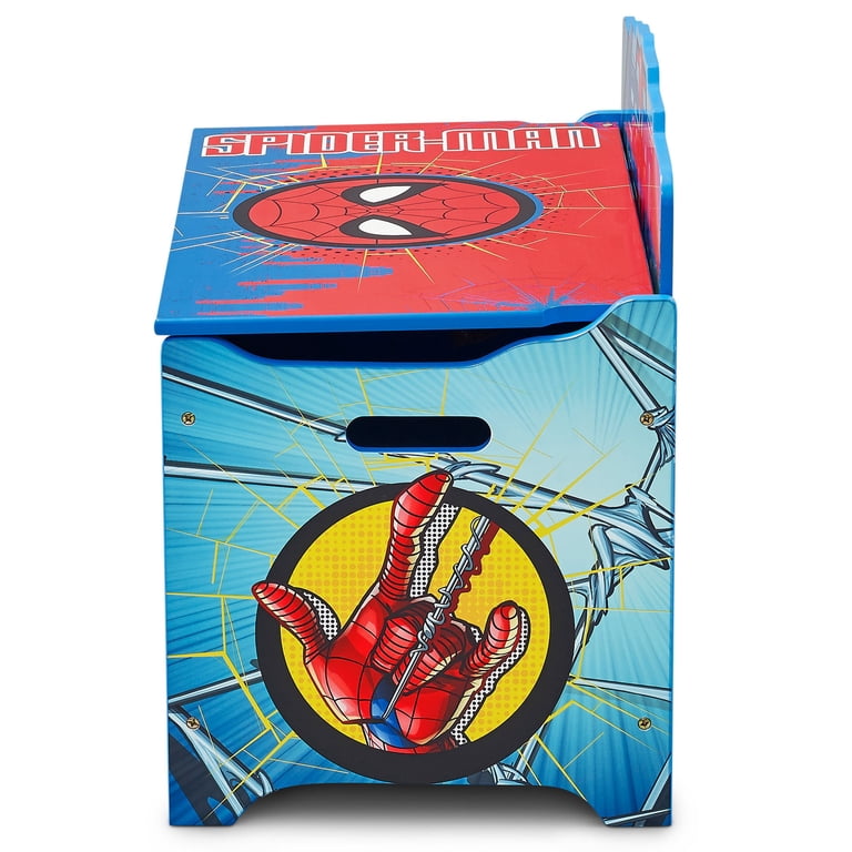 Marvel Spider-Man Deluxe Toy Box by Delta Children, Greenguard