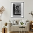 thumbnail image 4 of Historic Framed Print, [Mathilde Freud, half-length portrait, standing at window, facing front].Dr. H. Heid, Wien., 17-7/8" x 21-7/8", 4 of 9