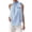 Sky Blue, variant on Women's Striped Halter Tie Knot Neck Tank Top Sleeveless Ruffle Elegant Blouse Business T-Shirt