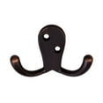 thumbnail image 6 of Design House 5-Pack Double Hat, Coat, or Towel Hooks, Oil Rubbed Bronze, 6 of 11