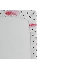 thumbnail image 2 of Ambesonne Retro Fitted Sheet, Flamingo Birds on the Minimalist Polka Dots Backdrop Holiday Style Summer Illustration, Bed Cover with All-Round Elastic Deep Pocket for Comfort, Twin XL Size, Pink White, 2 of 2