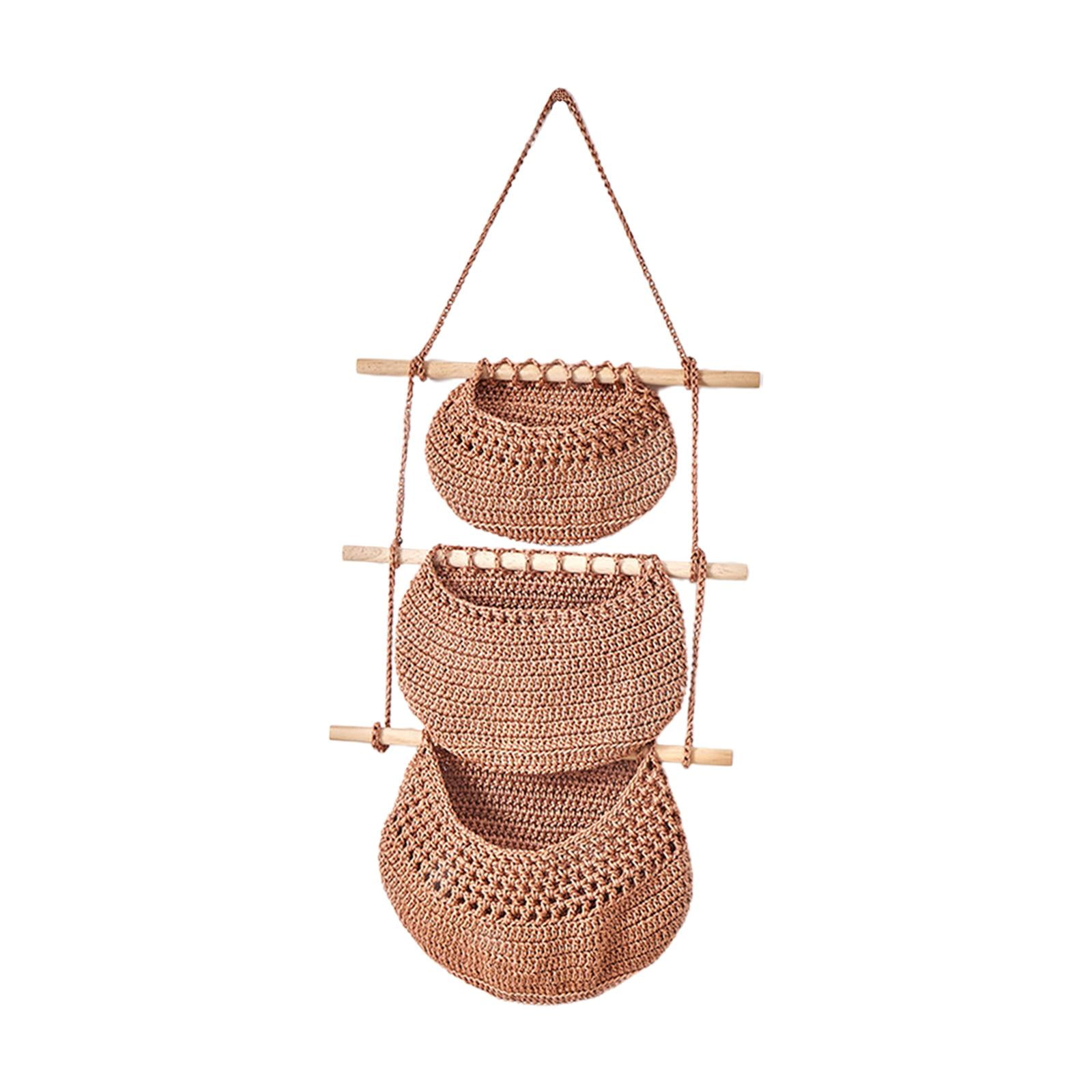 Hanging Wall Basket Hanging Basket Wall Planter Holder Bohemian