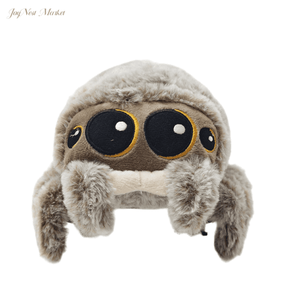 JoyNest Market Cute Spider Plush Toy Soft Stuffed Animal Pillow Desk Decor Gift