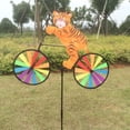 thumbnail image 2 of Colorful Windmill Lawn Decor Household Outdoor Installation Interesting DIY Scene Layout Landscaping Decor Animals Modeling Wind Spinner Backyard Decors, 2 of 9