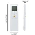 thumbnail image 5 of YUTIPGER Lightweight AR-REM5E Air Conditioning Remote for AR-REG1U ARREG1U Universal Air Conditioning Remote Control, 5 of 9