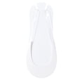 thumbnail image 3 of 5 Pairs Socks for Women Cotton Forefoot Socks No Show Half Liner Socks with Invisible Strap, Non Slip Socks for High Heels White, 3 of 4