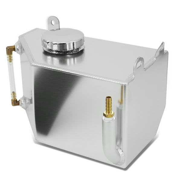 DNA Motoring TANK-COL-001 For 1984 to 1996 Chevy Corvette Aluminum Coolant Expansion Recovery Overflow Tank Bottle 85 86 87 88 89 90 91 92 93 94 95