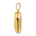 thumbnail image 2 of 14K Yellow Gold Domed Heart Locket, 2 of 3