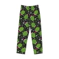thumbnail image 6 of Uemuo Frogs And Santa Hat Pattern Men's Wide Leg Palazzo Lounge Pants with Pockets Light Weight Loose Comfy Casual Pajama Pants-Medium, 6 of 9