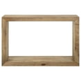 thumbnail image 4 of Pemberley Row Solid Wood Natural Sofa Table Rectangular 46" Unassembled, 4 of 7