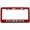 Red Color, variant on Born to Swim License Plate Frame