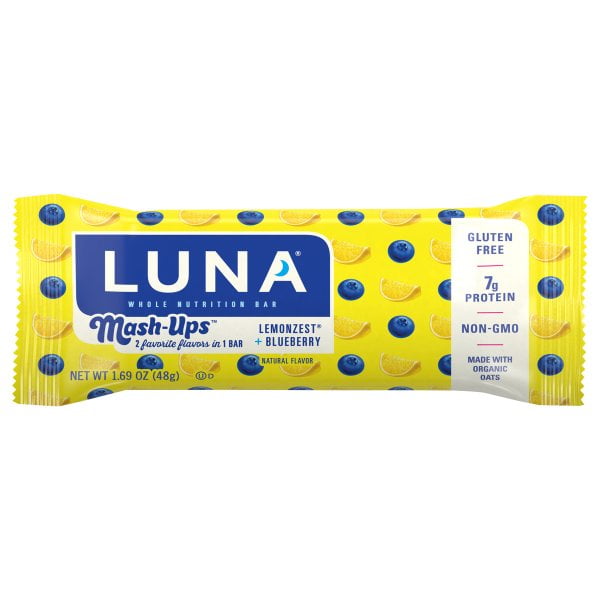 Luna MashUps Lemonzest + Blueberry Whole Nutrition Bar, 1.69 oz