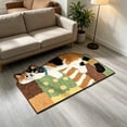 thumbnail image 4 of Tuvgenk Bathroom Area Rugs Cute Funky Water Absorbent Floor Mats for Bathroom Nonslip Quick Dry Animal 20 X 32 in, 4 of 5
