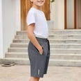 thumbnail image 5 of YunPes Boys Athletic Shorts Mesh Basketball Soccer Kids Youth Shorts Quick Dry Sport Active Clothes with Zipper Pockets Ice Silk, 5 of 8
