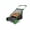 Green Green + Black, variant on Efficient Yard Cleanup Push Lawn Sweeper 26-Inch Leaf Grass Collector 7 Cu. ft. Rider 4 Yellow + Black Yellow