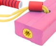 thumbnail image 3 of Pink Foam Pogo Jumper for Girls Taller Height Training, Resilient Fun Squeaker Jumping Toy Stick (24 x 20 in / 60.9 x 50.8 cm), 3 of 9