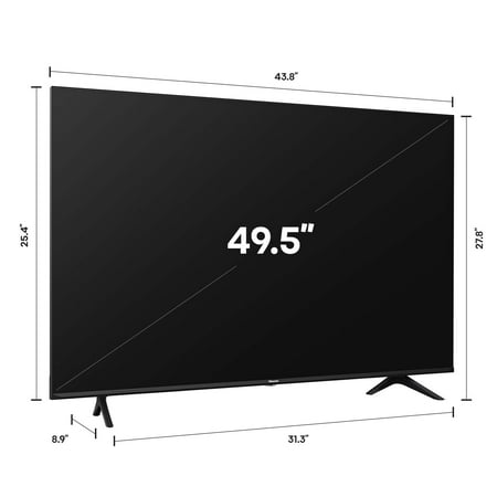 Hisense - 50" Class U6G Series Quantum ULED 4K UHD Smart Android TV