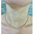 thumbnail image 3 of Dolly - 4.34 Carat Round Diamond Tennis Necklace ( Classic Setting ), 3 of 5