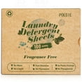 thumbnail image 6 of (4 pack) Poesie Laundry Detergent Sheets, Fragrance Free, No Waste, 320 Count, 160 Loads, 2 Pack, 6 of 7