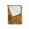 thumbnail image 2 of Fall Leaves Soft Flannel Fleece Blanket, Vivid Illustration of a Tree and Its Branches Dry Leaves Clear Blue Sky Grass, Cozy Plush for Indoor and Outdoor Use, 70" x 90", Multicolor, by Ambesonne, 2 of 6