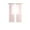 Pink, variant on Semi Sheer Linen Curtains 98 Inches Long, 2-Panel Rod Pocket Voile Drapes, Light Filtering Window Treatments for Living Room, Bedroom & Study Room