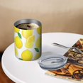 thumbnail image 3 of 12oz Coffee Tumblers Lemon Stainless Steel Vacuum Insulated Travel Tumbler Coffee Cups Mug with Lid and Straw with Cleaning Brush for Cold & Hot Drinks, 3 of 5