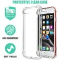 thumbnail image 3 of iPhone SE Case 2020, iPhone 8 Case, iPhone 7 Case, Clear Reinforced Corners TPU Bumper Cases for iPhone SE 2nd Generation, Thin Soft anti-Scratch Shockproof & Dropproof Protective Cover, 3 of 7