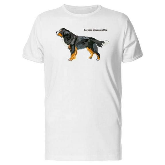 Bernese Mountain Dog Tee. Men's -Image by Shutterstock