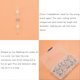 thumbnail image 4 of 200PCS 26-24 AWG White Solder Seal Wire Connectors , Heat Shrink Butt Connectors, Waterproof and Ins, 4 of 5