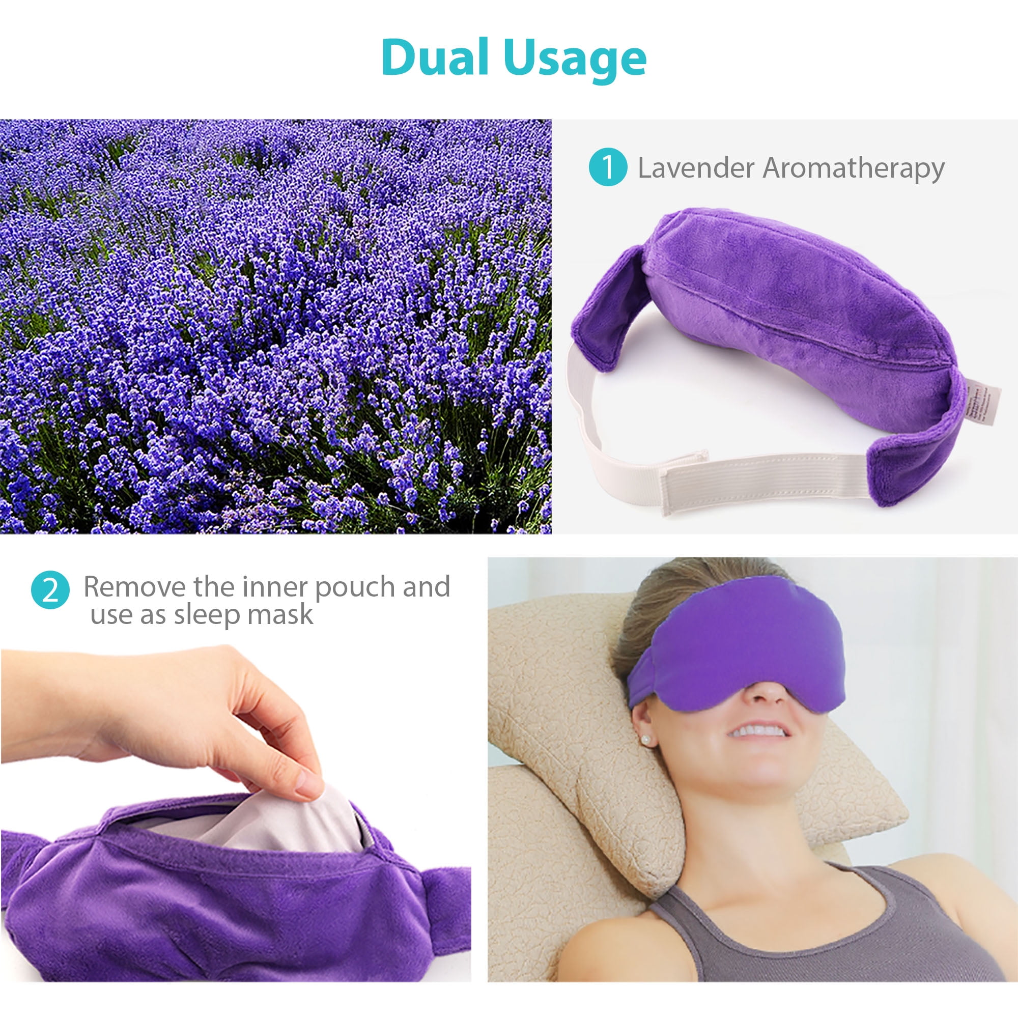 lavender infused eye mask