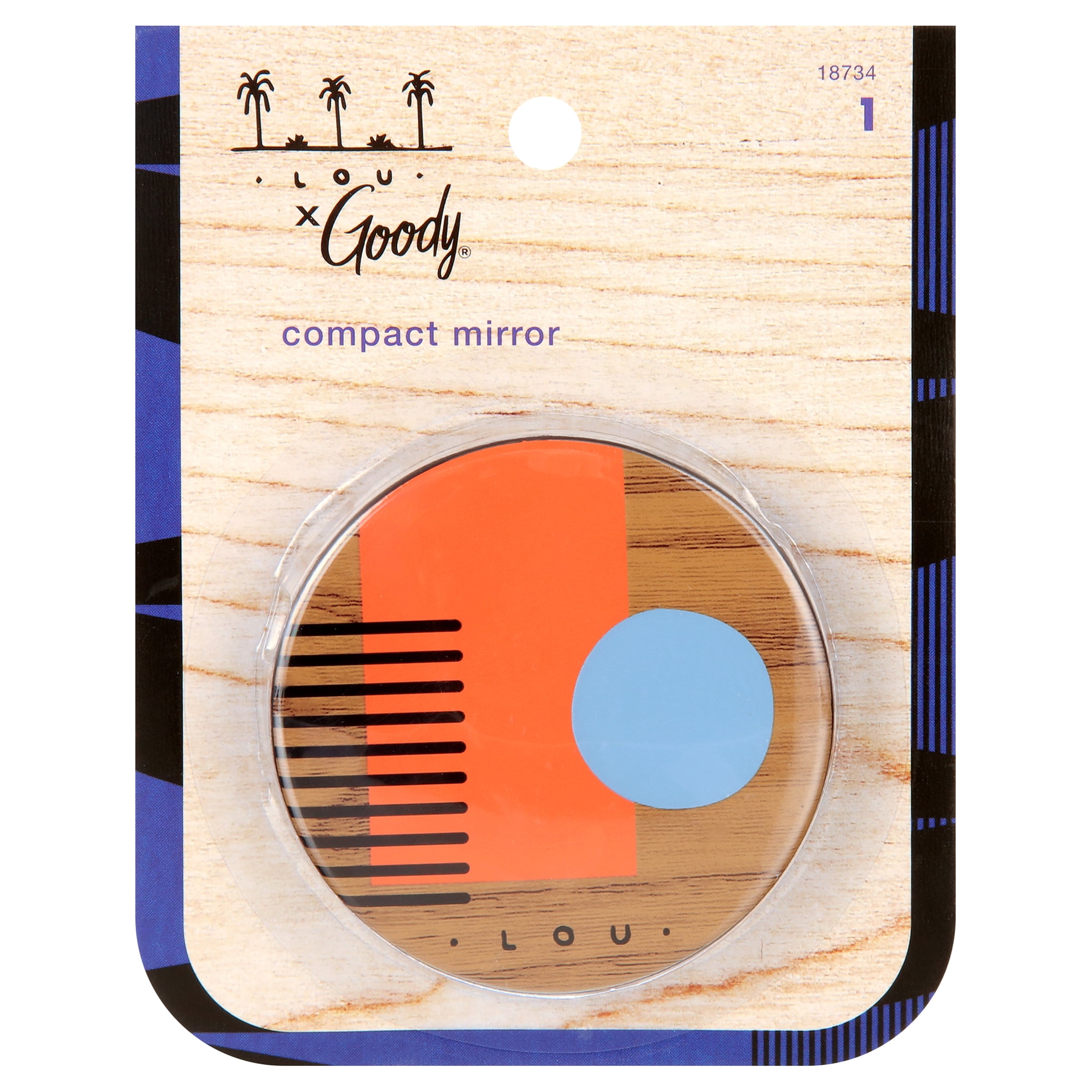 Goody?? Soft-Touch Compact Mirror 1X And 3X Magnification