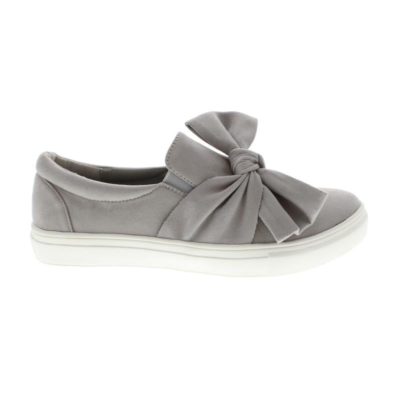 womens slip on shoes with bow