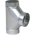 thumbnail image 1 of GV0887 5 in. 26 Gauge Galvanized Tee, 1 of 1