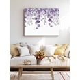 thumbnail image 4 of Purple Teal Botanical Wall Art for Living Room,Canvas Picture Wall Decor for Bathroom Bedroom,Watercolor Spring Eucalyptus Leaves Painting Artwork for Office Kitchen Hallway Dining Room Decor 24"x32", 4 of 8