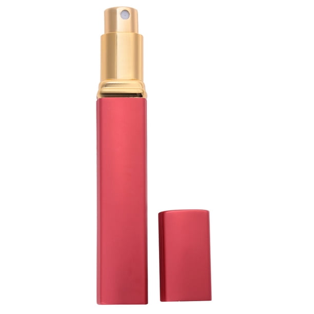 Botella pulverizadora de Perfume portátil Soidarity contenedor de Perfume recargable color rojo 12ml
