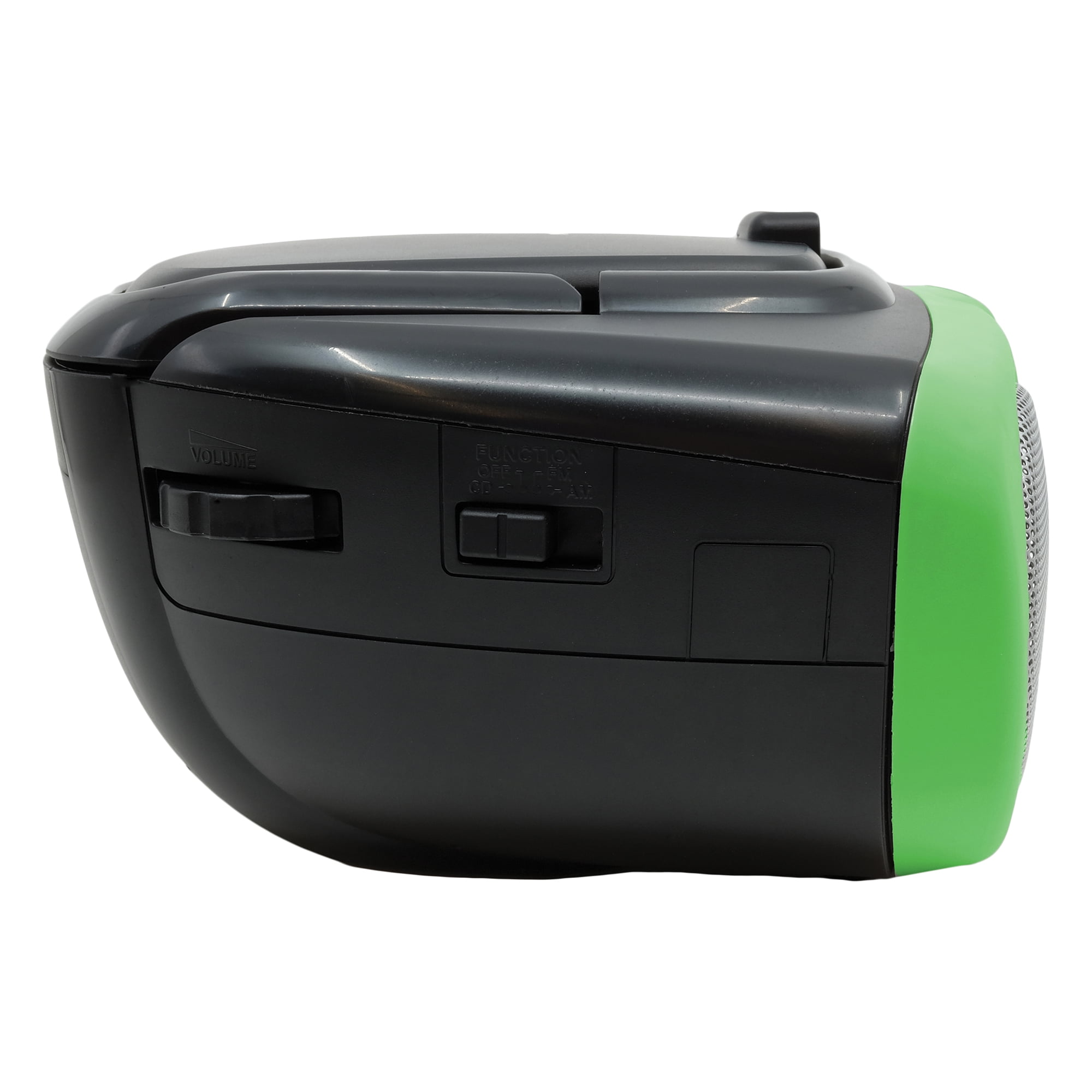 Proscan Portable CD Radio Boombox, Green, PRCD243M