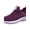Dark Purple, variant on Orthopedic Shoes for Women 2033,Women's Soft Sole Mesh Comfort Wedge Sneakers Breathable Slip On Arch Support Non-Slip