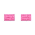 thumbnail image 2 of relayinert Fondant Molds Cartoon Happy Birthday Design Embossed Mould English Letters Chocolate Making Die Household Restaurant Pink 2Set, 2 of 6